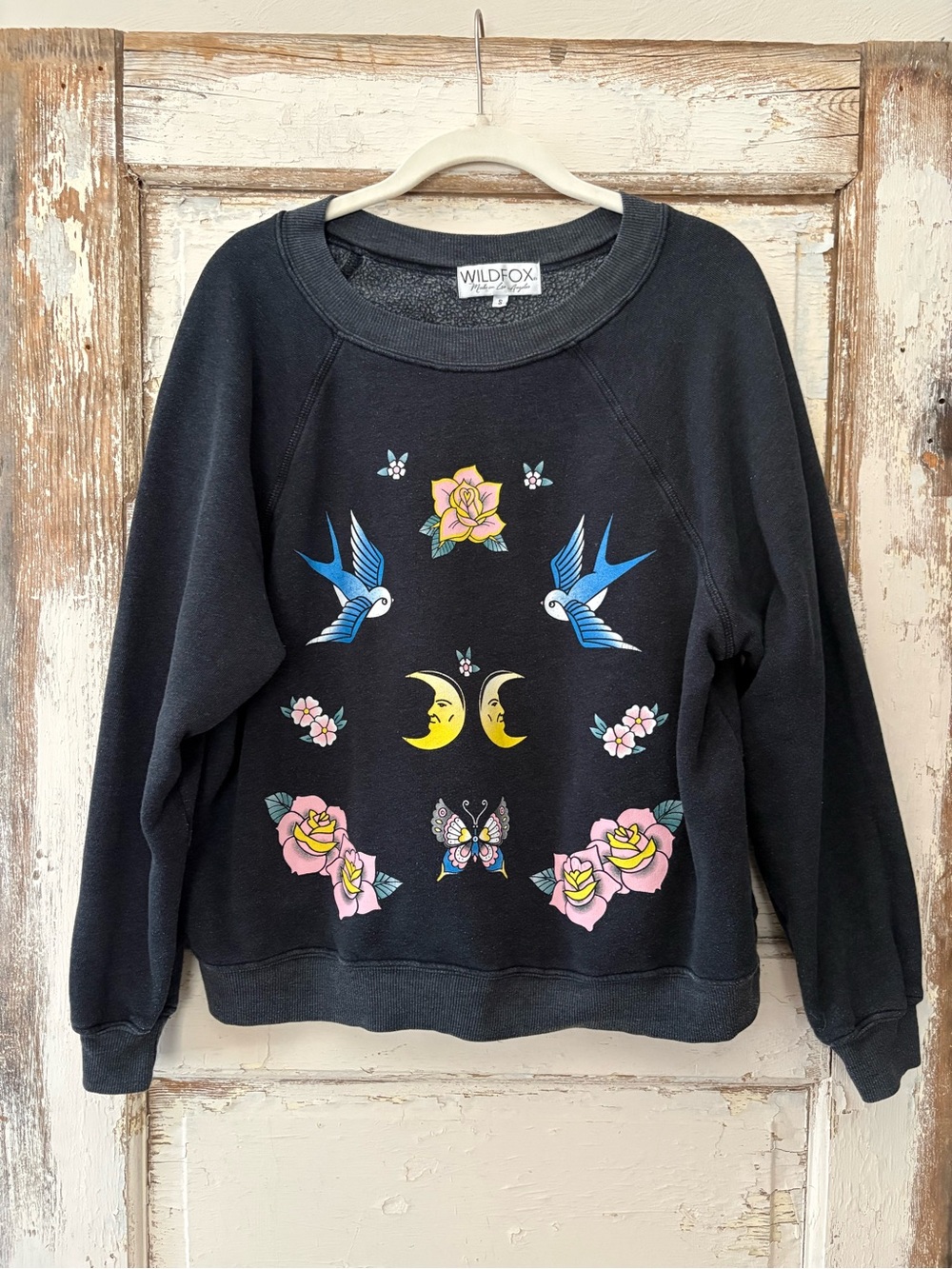 Wildfox Graphic Sweatshirt size small EUC